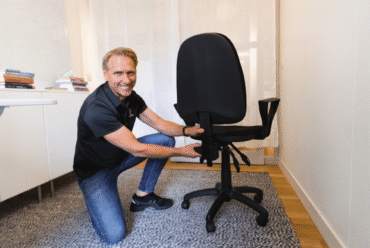 Ergonomitips – ”Ingen kontorsstol är tillräckligt bra”