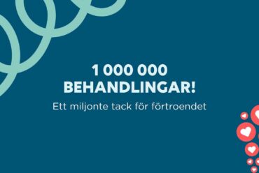 1 000 000 behandlingar!